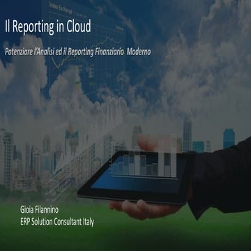 Il reporting in cloud