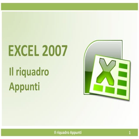 Il riquadro appunti | PPTX