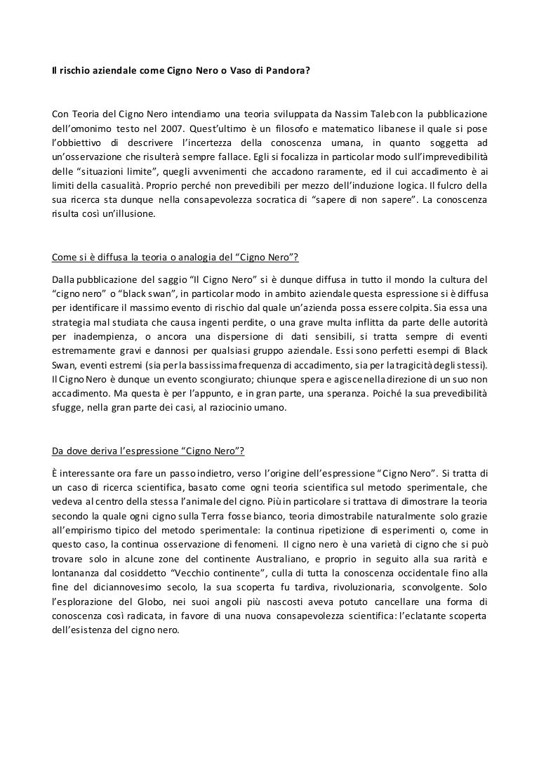 cigno di pandora cigno di pandora