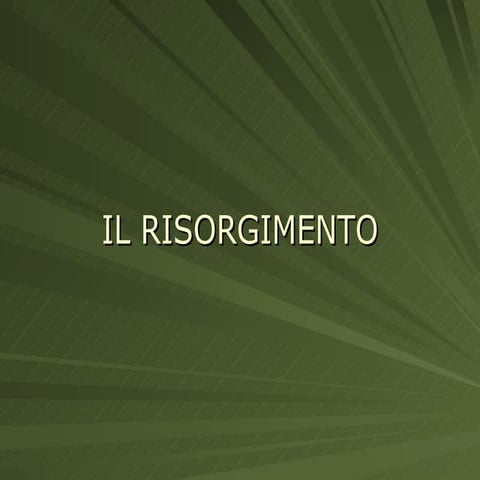 Il Risorgimento