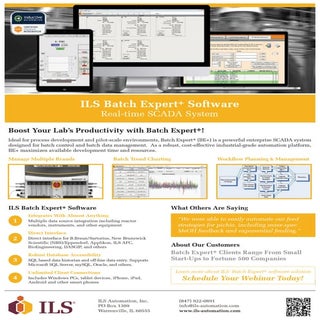 Batch Expert+ Boosts Lab Productivity