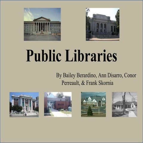 ILS 503: Public Libraries Presentation