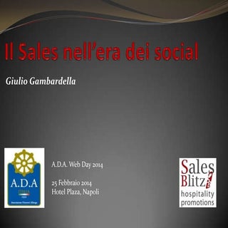 Il sales nell’era dei social