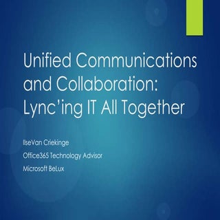 Lync'ing IT all together