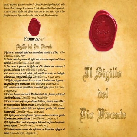 Sigillo del Dio Vivente | PDF