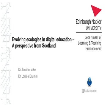 ILTA EdTech22: Evolving ecologies in digital education - A perspective from S...