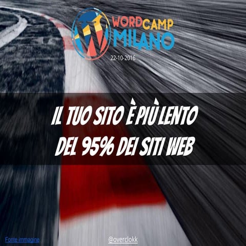 Il tuo sito è più lento del 95% dei siti web