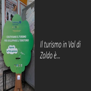 AlpES | Il turismo in Val di Zoldo è