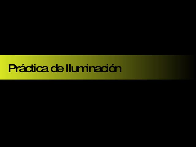Iluminacion