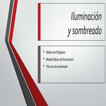 Iluminiacion y sombreado