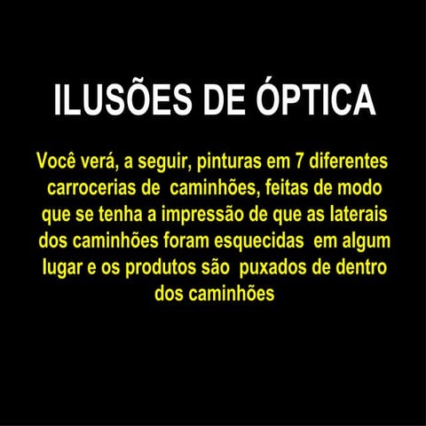 Ilus Es De  Ptica Em Caminh Es