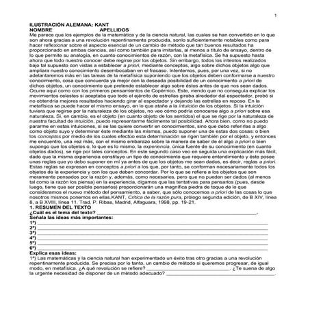 Aufklärung Immanuel Kant