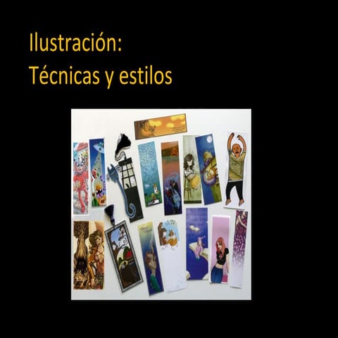 Ilustración, genero, técnicas y estilos