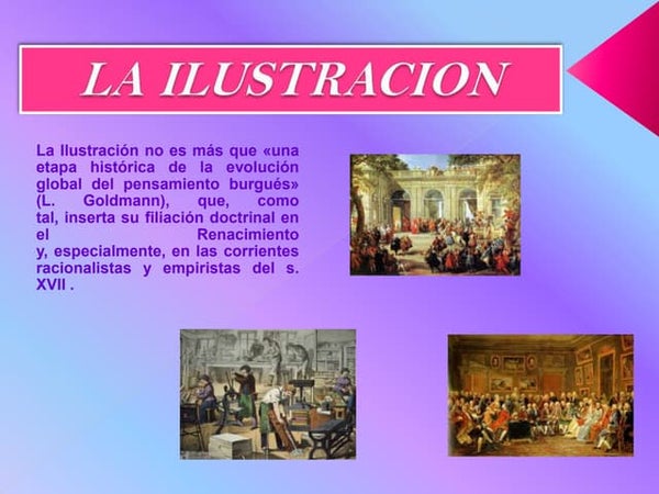 Linea del tiempo de la Ilustracion