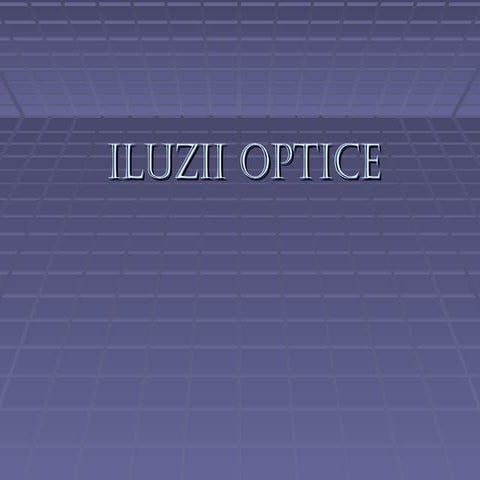Iluzii optice