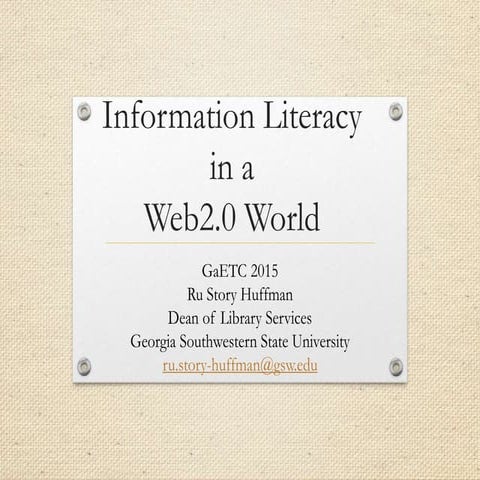 IL in a Webh2.0 World