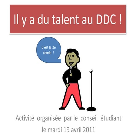 Il y a du talent au ddc ! 2