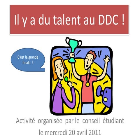 Il y a du talent au ddc ! 3