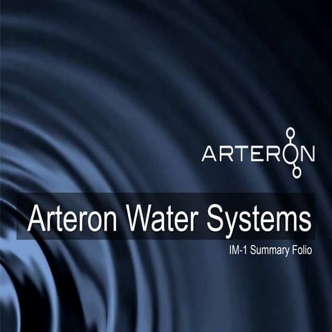 IM-1 Water Treatment System