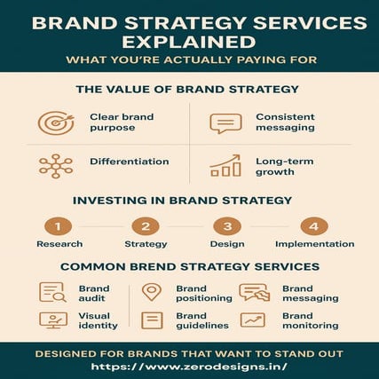 Brand Strategy Services Explained: What You’re Actually Paying For | PDF