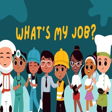 I’m a chef! English subject for young learners | PDF