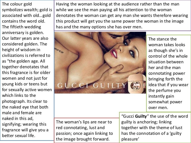 gucci guilty advertisement