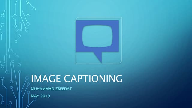 Image captioning