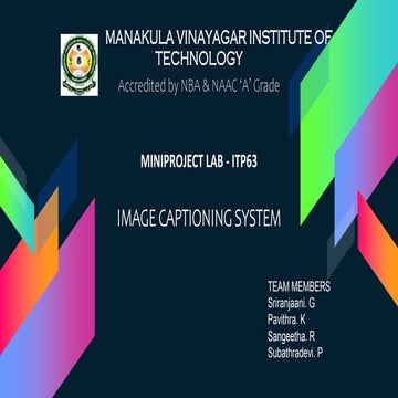 image caption lab and captioning system with pptx