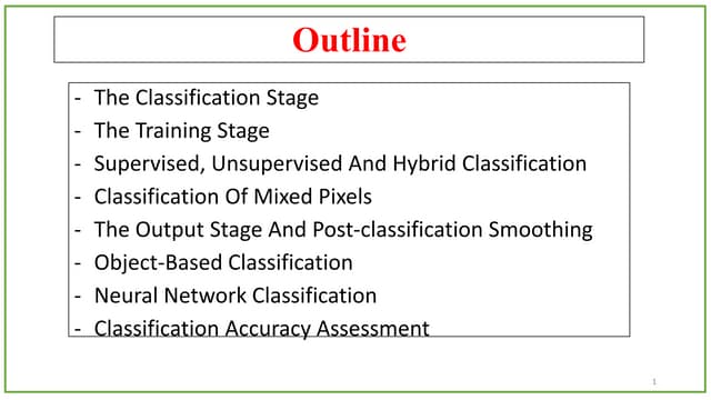 Supervised remote sensing Image Classification.pptx