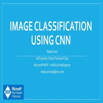 Image classification using cnn