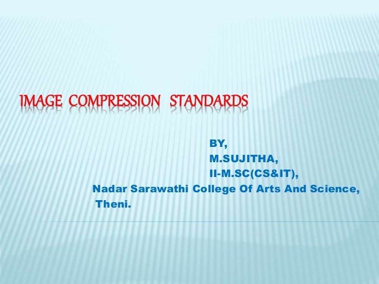 image-compression-standards
