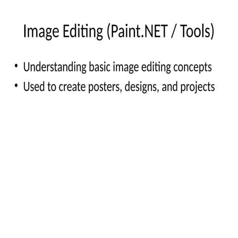 Comprehensive Guide to Image Editing and Multimedia Design Using Paint.NET