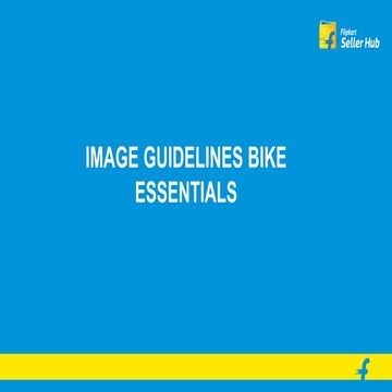 Image guidelines bike essentials