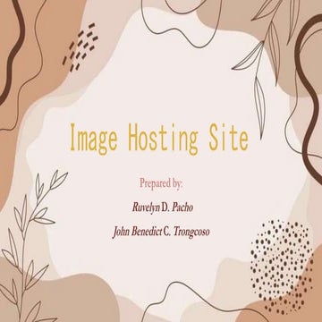 Image Hosting Site Empowerment tech.pptx