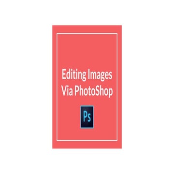 Image Manipulation | PPTX