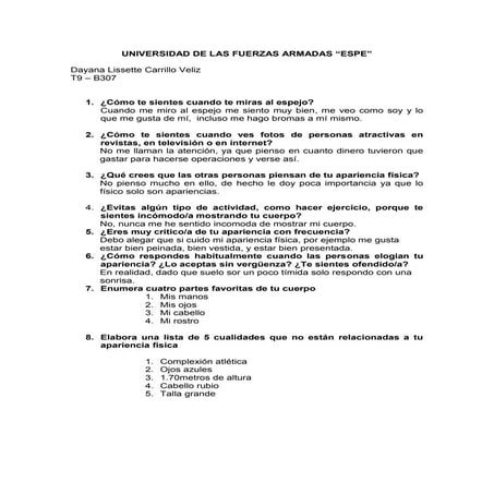 Imagen personal dayana carrillo