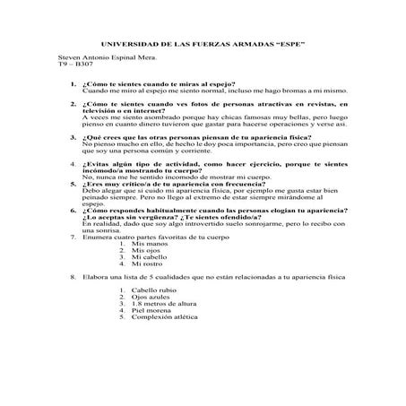 Imagen personal steven espinal