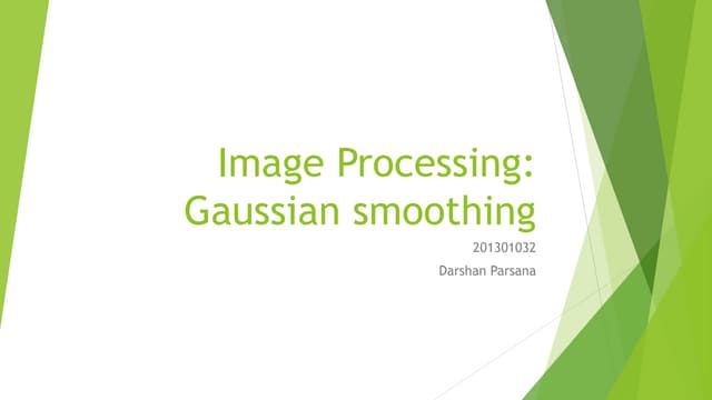 Gaussian Image Blurring in CUDA C++
