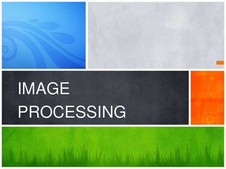 Image processing