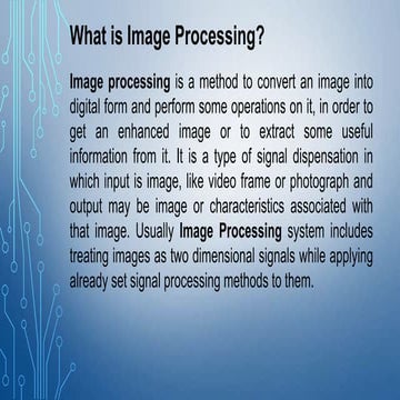 Imageprocessing