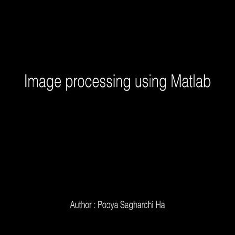 Image processing | PPT