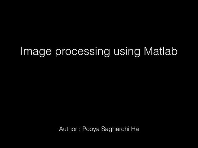 Image processing