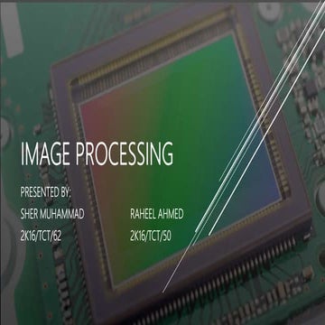 Image processing