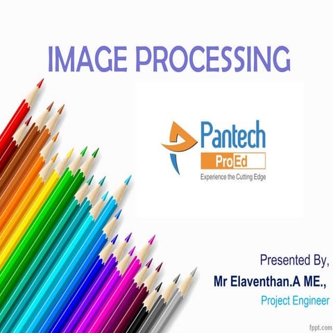 Image processing ppt | PPT