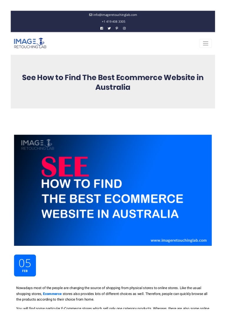 Website in Australia