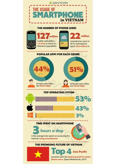 Vietnam smartphone usage