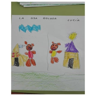 Osa Golosa cuatro y cinco años