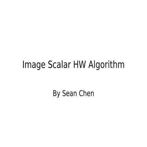 Image scalar hw_algorithm