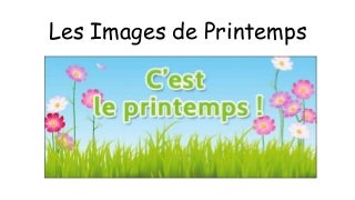 Images de printemps