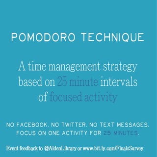 Focus on Finals Study Session